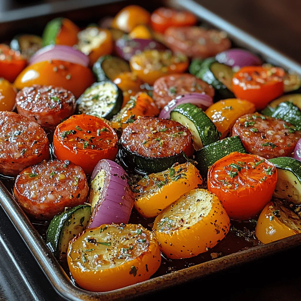 In today’s fast-paced world, finding time to prepare a wholesome meal can often feel like a daunting task. This is where the beauty of sheet pan meals comes into play. They are not only quick and easy to make but also incredibly satisfying and nutritious, making them ideal for busy weeknights. One standout option is the Sizzling Kielbasa & Colorful Veggie Sheet Pan recipe. This delightful dish combines flavorful kielbasa with a vibrant medley of vegetables, all cooked together on a single sheet pan.