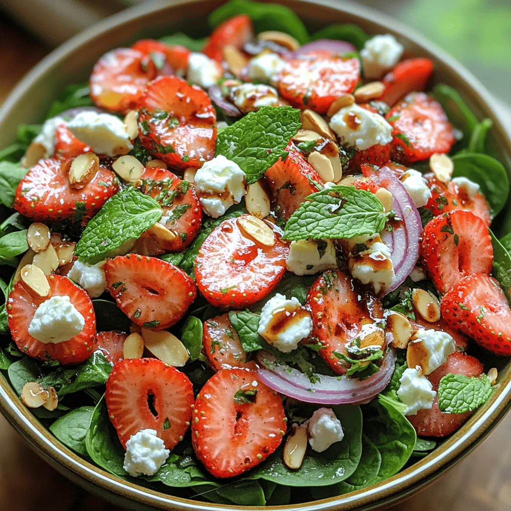 As the sun shines brightly and the temperatures rise, there's nothing quite like enjoying a fresh, vibrant salad to cool down and nourish your body. Summer is the perfect season to indulge in light, refreshing meals that highlight the bounty of seasonal produce available. One such delicious option is the Strawberry Feta Bliss Salad. This delightful salad combines the sweetness of ripe strawberries with the creamy tang of feta cheese, creating a perfect harmony of flavors and textures that will tantalize your taste buds.