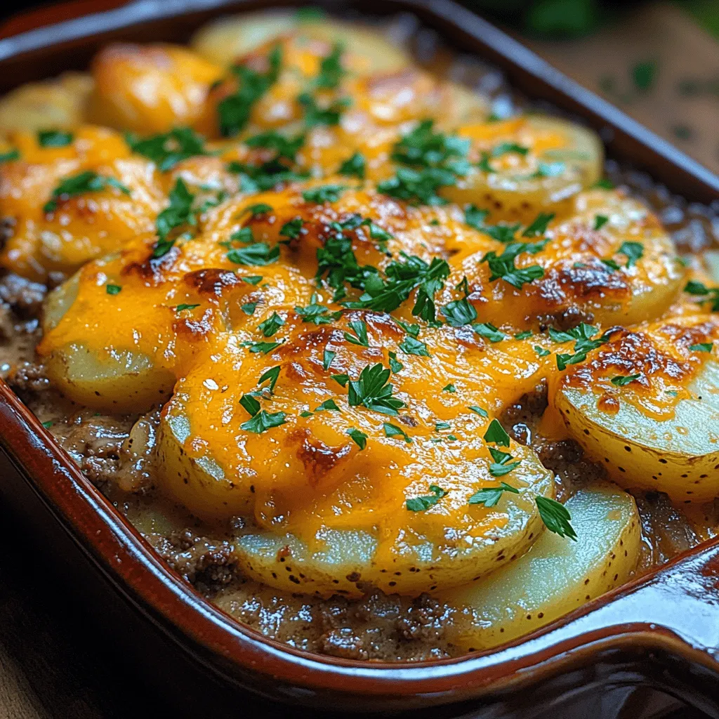 When it comes to comfort food, few dishes evoke the warmth and satisfaction of a hearty casserole. One such dish is the Hearty Amish Beef & Potato Delight, a recipe that embodies the essence of family meals that bring everyone together around the dinner table. This savory casserole combines layers of tender potatoes with flavorful ground beef and a creamy sauce, making it a beloved staple in many households—especially among those familiar with Amish cooking traditions.