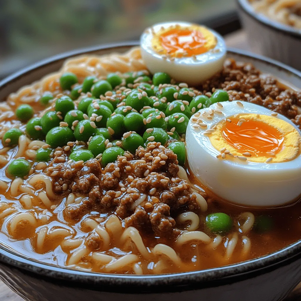 In the world of comfort food, few dishes can rival the warmth and satisfaction of a hearty ramen bowl. This Savory Ground Beef Ramen Bowl recipe combines rich flavors and textures, making it an ideal meal for any occasion. Whether you're looking for a quick weeknight dinner or a leisurely weekend indulgence, this ramen bowl promises to deliver comfort in every bite.