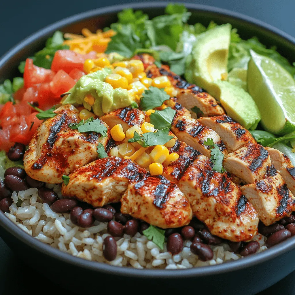 In the realm of modern cuisine, burrito bowls have surged in popularity, captivating the taste buds of food enthusiasts and health-conscious eaters alike. These vibrant meals combine the convenience of a bowl with the savory flavors of traditional burritos, allowing for a delightful dining experience that is both satisfying and nutritious. Among the myriad of options available, the Flavor-Packed Grilled Chicken Burrito Bowl stands out as an ideal choice for those seeking a healthy, customizable meal option.