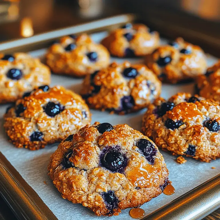 What sets Banana Blueberry Delight Cookies apart isn’t just their delectable taste; it's also their nutritional profile. Let’s delve into the health benefits of the key ingredients that make these cookies not only enjoyable but also a smart choice for your diet.