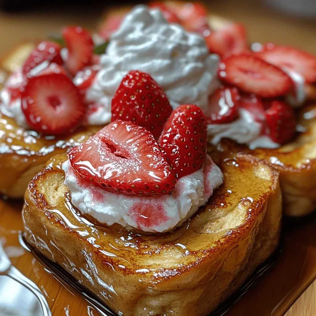 Welcome to the world of Strawberry Cheesecake Stuffed French Toast, where the classic breakfast dish meets the indulgent flavors of creamy cheesecake and vibrant, fresh strawberries. This delightful twist on traditional French toast is not just a meal; it’s an experience that transforms a simple morning into a celebration. Imagine biting into a fluffy piece of golden-brown French toast, only to discover a luscious cheesecake filling oozing with the essence of sweet strawberries. It’s a heavenly combination that will make your taste buds dance with joy.