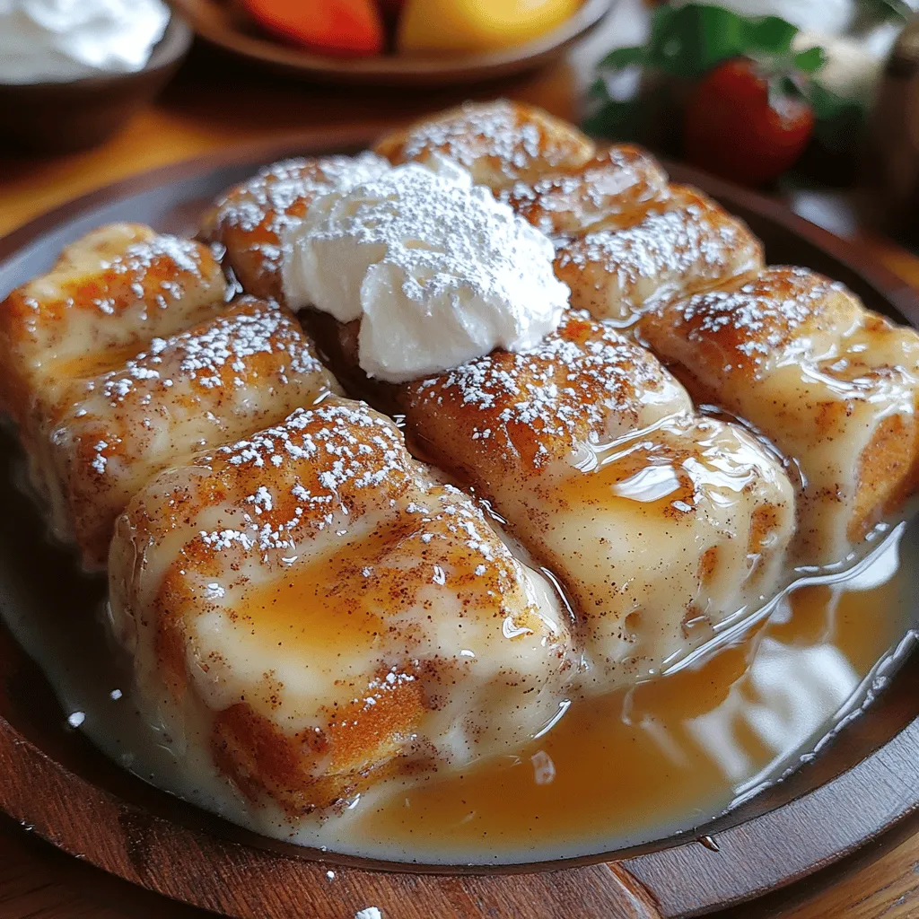 Imagine waking up to the warm aroma of cinnamon and sugar wafting through your kitchen, the sweet scent enticing you to start your day. The Cinnamon Roll French Toast Delight is a delightful breakfast dish that combines the beloved flavors of cinnamon rolls with the comforting texture of French toast. This innovative recipe transforms traditional breakfast fare into an extraordinary experience that not only satisfies your sweet cravings but also elevates your brunch game.