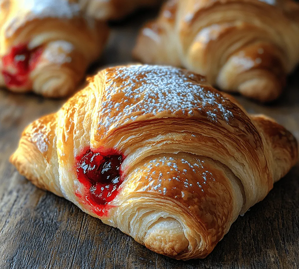 Indulgent pastries have long held a cherished place in the hearts of food lovers, gracing brunch menus and dessert tables alike with their irresistible charm. Among the myriad of pastry options, croissants stand out as a symbol of culinary elegance and comfort. The combination of flaky layers and rich fillings makes them a perfect choice for any occasion, whether you’re hosting a cozy brunch or treating yourself to a sweet afternoon snack. One such delightful variation is the cherry cream cheese croissant, which marries the creamy decadence of cream cheese with the vibrant sweetness of cherry pie filling.