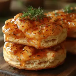 Welcome to a culinary adventure where sweet meets spicy in a delightful dance of flavors! This Sweet & Spicy Hot Honey Chicken Biscuits recipe promises an explosion of taste that will tantalize your taste buds. Imagine biting into a warm, flaky biscuit topped with succulent, well-seasoned chicken, all drizzled with a luscious hot honey sauce that strikes the perfect balance between sweetness and heat. This recipe isn't just a meal; it's an experience that can elevate your breakfast game or serve as a crowd-pleasing appetizer at your next gathering.