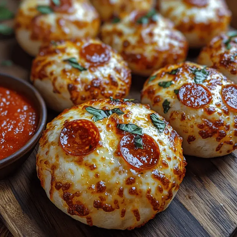 In recent years, the culinary world has embraced a delightful trend: pizza-inspired snacks. These bite-sized creations combine the beloved flavors of pizza into easy-to-eat portions, perfect for any occasion. Among the plethora of options, Cheesy Pepperoni Pizza Bombs stand out as an irresistible choice, offering a fun and simple way to indulge in a classic favorite. Whether you’re hosting a gathering, watching the big game, or simply craving a comforting snack, these pizza bombs are sure to please everyone at the table.