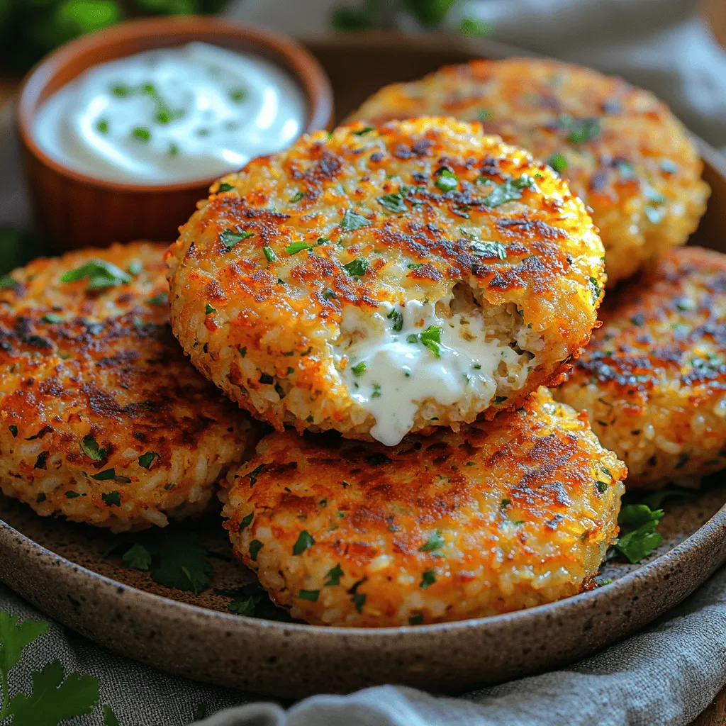 Crispy Herb-Infused Rice Patties are a delightful culinary creation that perfectly marries convenience and gourmet flair. These golden-brown patties are not only visually appealing but are also a testament to the versatility of rice as a staple ingredient in kitchens worldwide. Whether served as an appetizer, a savory snack, or a side dish, these patties offer a unique twist on traditional rice dishes.