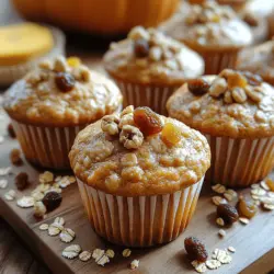 As the leaves begin to change and the air turns crisp, there's an undeniable charm in the aroma of freshly baked pumpkin muffins wafting through the kitchen. Harvest Spice Pumpkin Oat Muffins embody the essence of the fall season, combining the comforting flavors of pumpkin and warm spices. These muffins are not just a seasonal treat; they are a nutritious option that can easily become a staple in your baking repertoire.