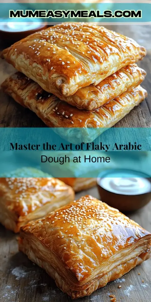 Discover the magic of Flaky Arabic Dough, a cornerstone of Middle Eastern pastries. This versatile dough is perfect for both savory and sweet creations, from mouthwatering baklava to crispy meat pies. In this guide, you'll learn about its rich history, essential ingredients like butter and yogurt, and a step-by-step process to make it at home. Elevate your baking skills and treat your family and friends to delicious, flaky delights that celebrate culinary tradition.