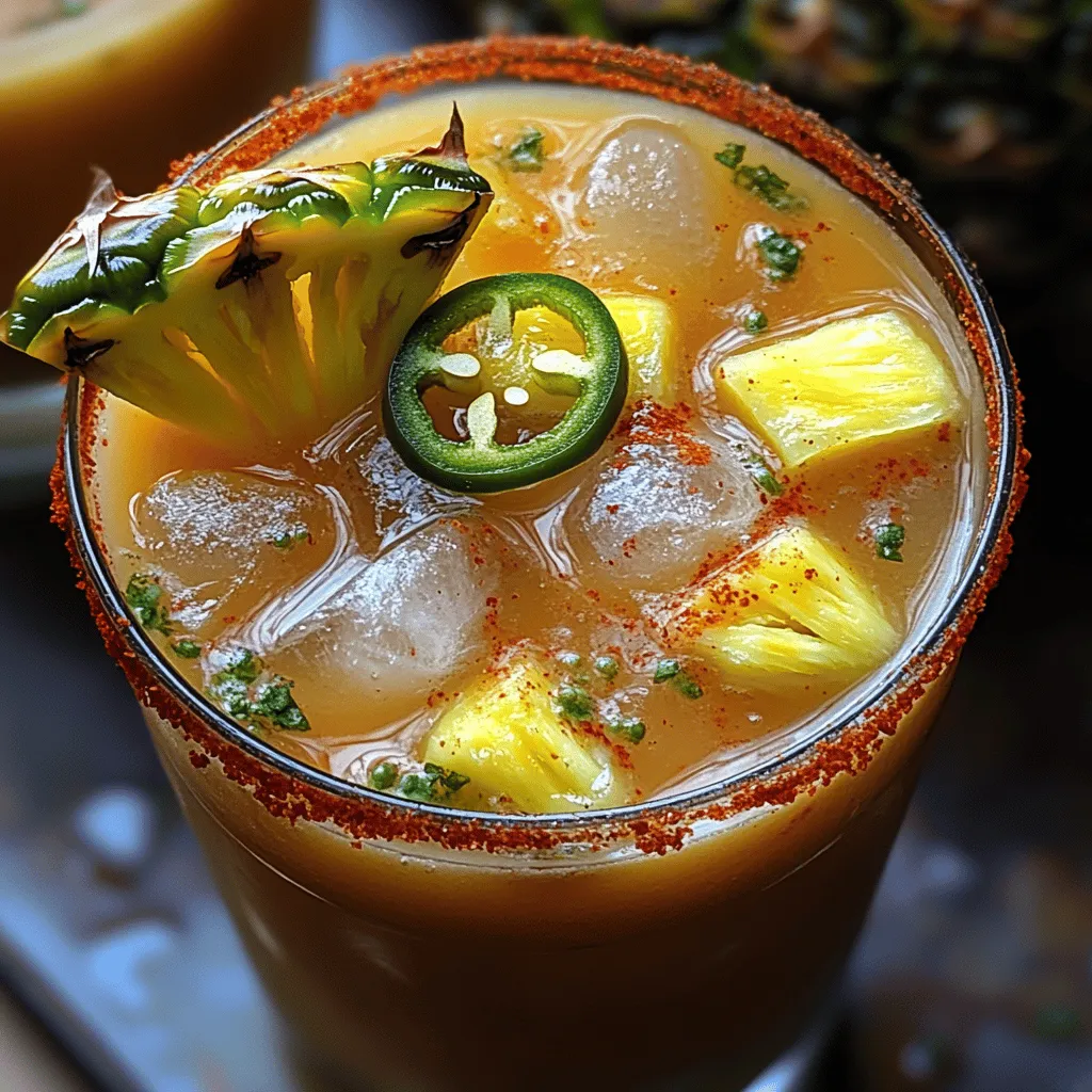 Margaritas have long held a beloved place in the cocktail world, celebrated for their refreshing nature and versatility. Whether enjoyed at a beachside bar, during a backyard barbecue, or as a festive toast during gatherings, margaritas embody a spirit of celebration and relaxation. Their classic combination of tequila, lime, and orange liqueur has inspired countless variations, allowing mixologists and home bartenders alike to explore endless flavor possibilities. Among these enticing options, the Spicy Serrano Pineapple Margarita stands out as a unique twist on the traditional margarita, infusing the drink with lively and vibrant flavors.