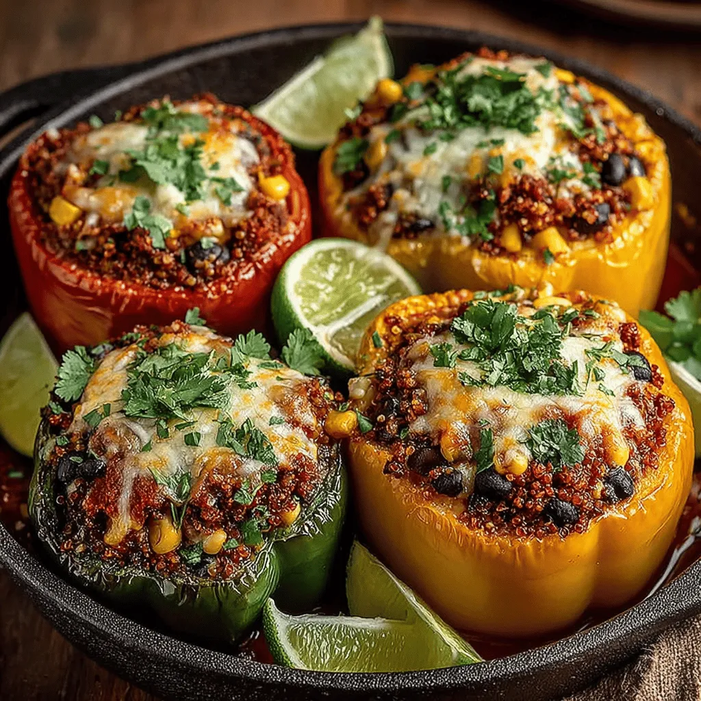 Stuffed bell peppers have long been a beloved dish in many households, celebrated for their vibrant colors and the ability to pack a delightful array of flavors and nutrients into one neat package. These edible vessels not only appeal to the eye but also offer a canvas for culinary creativity, making them a fantastic choice for family dinners, gatherings, or meal prep. With their versatility, stuffed bell peppers can accommodate a variety of ingredients, allowing for customization to suit diverse tastes and dietary needs.