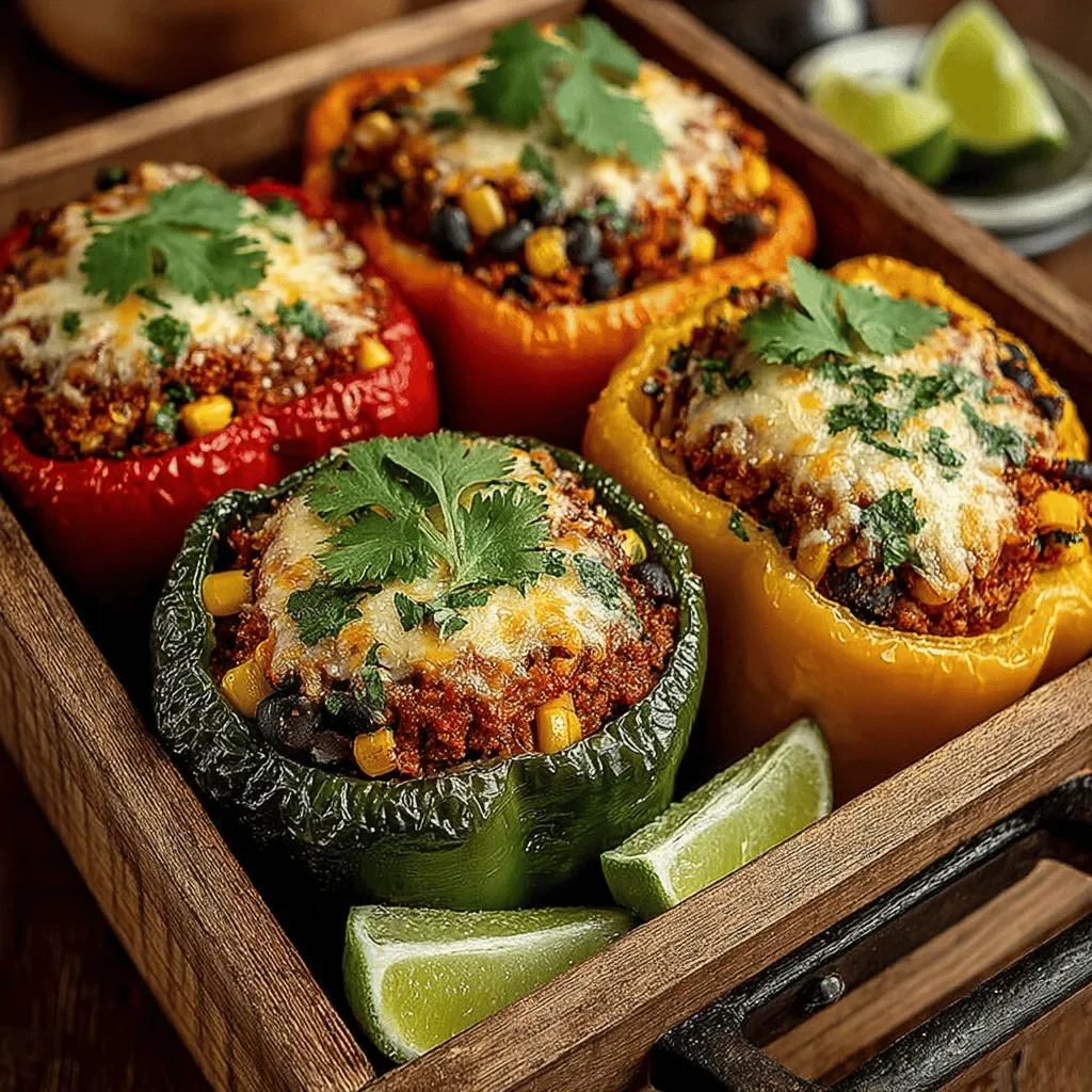 Stuffed bell peppers have long been a beloved dish in many households, celebrated for their vibrant colors and the ability to pack a delightful array of flavors and nutrients into one neat package. These edible vessels not only appeal to the eye but also offer a canvas for culinary creativity, making them a fantastic choice for family dinners, gatherings, or meal prep. With their versatility, stuffed bell peppers can accommodate a variety of ingredients, allowing for customization to suit diverse tastes and dietary needs.