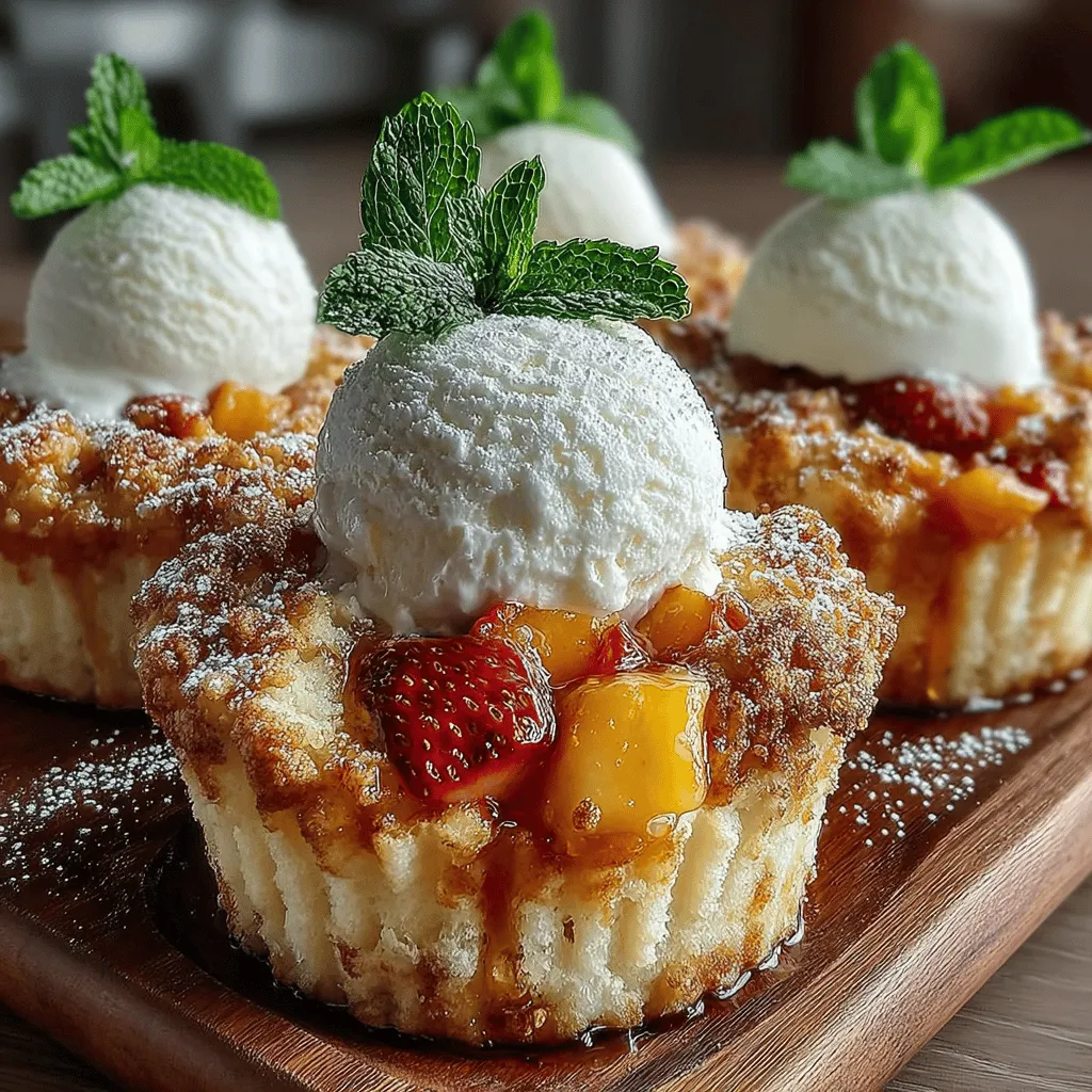 Peach cobbler has long been a beloved dessert, evoking memories of summer picnics, family gatherings, and warm evenings spent with loved ones. Its sweet, juicy peaches nestled under a golden, buttery crust create a comforting experience that few desserts can rival. However, as culinary creativity flourishes, traditional recipes evolve, leading to exciting new interpretations of classic dishes. Enter the Peachy Dream Cobbler Cups—an innovative take on the timeless peach cobbler, designed for individual servings that elevate both presentation and convenience.