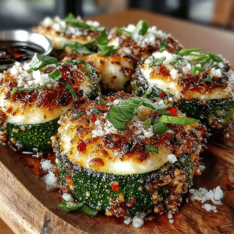 In recent years, the trend towards healthy snacking has gained significant momentum, with many people seeking alternatives that satisfy cravings without compromising nutritional value. As health-conscious eating continues to resonate with consumers, low-carb recipes have surged in popularity, particularly those that creatively utilize vegetables. One such innovative and nutritious choice is Zesty Zucchini Pizza Bites, a delightful appetizer that captures the essence of traditional pizza while offering a lighter, vegetable-based twist.
