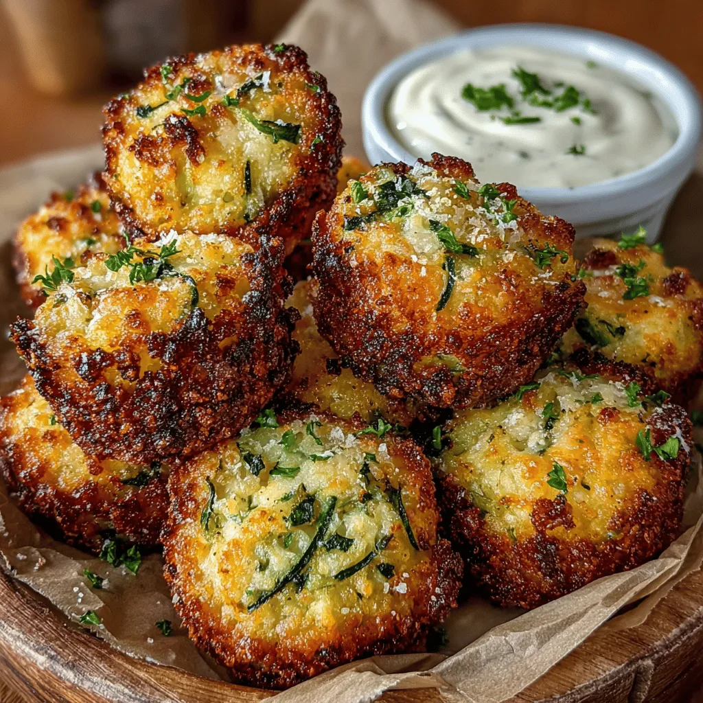 The foundation of our Crunchy Zucchini Broccoli Tots lies in the careful combination of vegetables and cheeses. Start by grating two medium-sized zucchinis, ensuring you remove excess moisture by squeezing them in a clean kitchen towel. This step is crucial; too much moisture can lead to soggy tots. Next, blanch one cup of broccoli florets in boiling water for approximately three minutes. This process helps to soften the broccoli while maintaining its vibrant color and nutrients. After blanching, chop the broccoli finely to ensure it disperses evenly throughout the mixture.