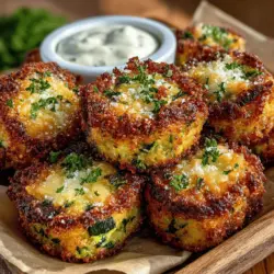 The foundation of our Crunchy Zucchini Broccoli Tots lies in the careful combination of vegetables and cheeses. Start by grating two medium-sized zucchinis, ensuring you remove excess moisture by squeezing them in a clean kitchen towel. This step is crucial; too much moisture can lead to soggy tots. Next, blanch one cup of broccoli florets in boiling water for approximately three minutes. This process helps to soften the broccoli while maintaining its vibrant color and nutrients. After blanching, chop the broccoli finely to ensure it disperses evenly throughout the mixture.