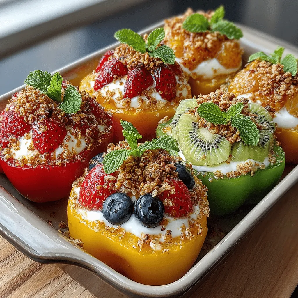 If you're seeking a unique and nutritious twist on traditional desserts or snacks, stuffed fruit pizza bell peppers may just become your new favorite recipe. This vibrant dish combines the crunch of fresh bell peppers with a creamy, flavorful filling made from Greek yogurt and a medley of seasonal fruits. It's a delightful way to enjoy the sweetness of fruits while incorporating the numerous health benefits of bell peppers. Perfect as a snack, dessert, or light treat, stuffed fruit pizza bell peppers can be customized to suit any palate, making them a versatile addition to your culinary repertoire.