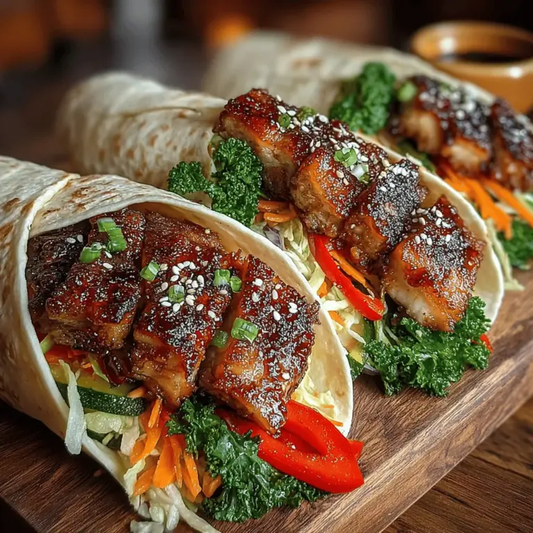 In today's fast-paced world, finding the right balance between health and convenience can be challenging. As we juggle work, family, and personal commitments, the need for quick yet nutritious meals has become more important than ever. Enter the Savory Teriyaki Chicken & Veggie Wrap—a delightful option that is not only delicious but also packed with nutrients, making it an ideal meal for busy individuals and families alike.