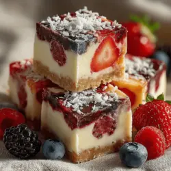 Frozen desserts have long been a beloved indulgence, especially during the sweltering summer months. Among these frozen delights, frozen yogurt has surged in popularity, capturing the hearts of health-conscious dessert lovers. Not only does it offer a creamy, satisfying treat, but when made with nutritious ingredients, it can also serve as a guilt-free option that doesn’t compromise on flavor. Our Frozen Yogurt Coconut Berry Swirl Slices recipe embodies this perfect balance, combining the rich creaminess of Greek yogurt and coconut milk with the vibrant, refreshing taste of mixed berries.