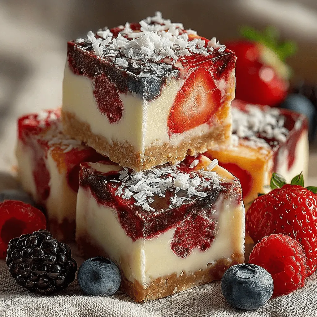 Frozen desserts have long been a beloved indulgence, especially during the sweltering summer months. Among these frozen delights, frozen yogurt has surged in popularity, capturing the hearts of health-conscious dessert lovers. Not only does it offer a creamy, satisfying treat, but when made with nutritious ingredients, it can also serve as a guilt-free option that doesn’t compromise on flavor. Our Frozen Yogurt Coconut Berry Swirl Slices recipe embodies this perfect balance, combining the rich creaminess of Greek yogurt and coconut milk with the vibrant, refreshing taste of mixed berries.