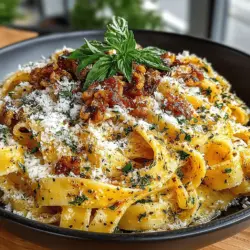 When you think of pasta dishes, traditional flavors like marinara or Alfredo likely come to mind. However, the culinary world is evolving, with chefs and home cooks alike experimenting with unconventional ingredients to create bold and exciting dishes. One such innovative recipe is the Fig Jam Pasta Delight, a dish that marries the sweet, rich flavor of fig jam with the savory elements of a creamy pasta sauce. This unique combination results in a delightful contrast that surprises and satisfies the palate, making it an appealing option for those looking to elevate their dining experience.