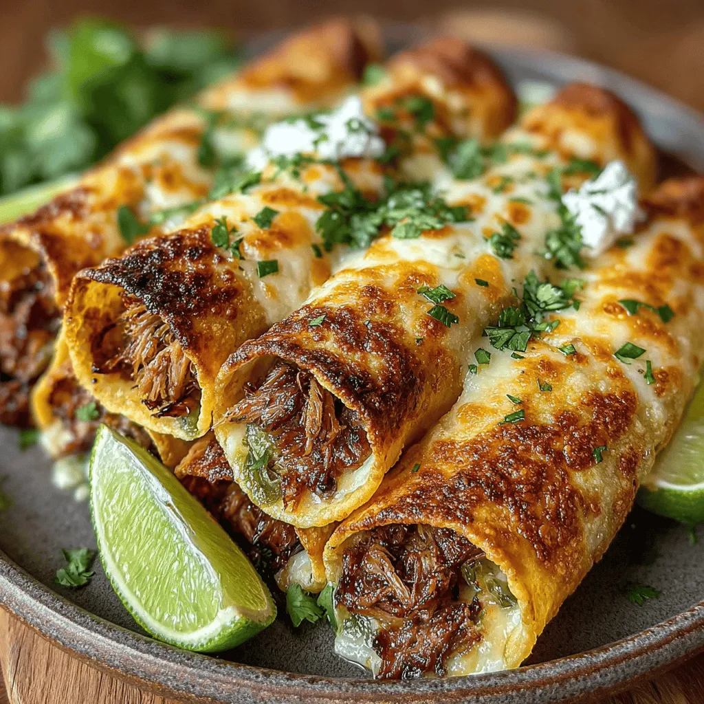 Taquitos are a beloved staple of Mexican cuisine, adored for their crispy exterior and savory fillings. These rolled tortillas, often filled with various meats, cheeses, and vegetables, are perfect for appetizers, snacks, or even a main dish. Their versatility and ease of preparation have made them a popular choice for gatherings and family meals alike. Among the many delicious variations, Hatch Chili Chicken Taquito Rolls stand out for their unique combination of flavors and textures, making them an irresistible treat.