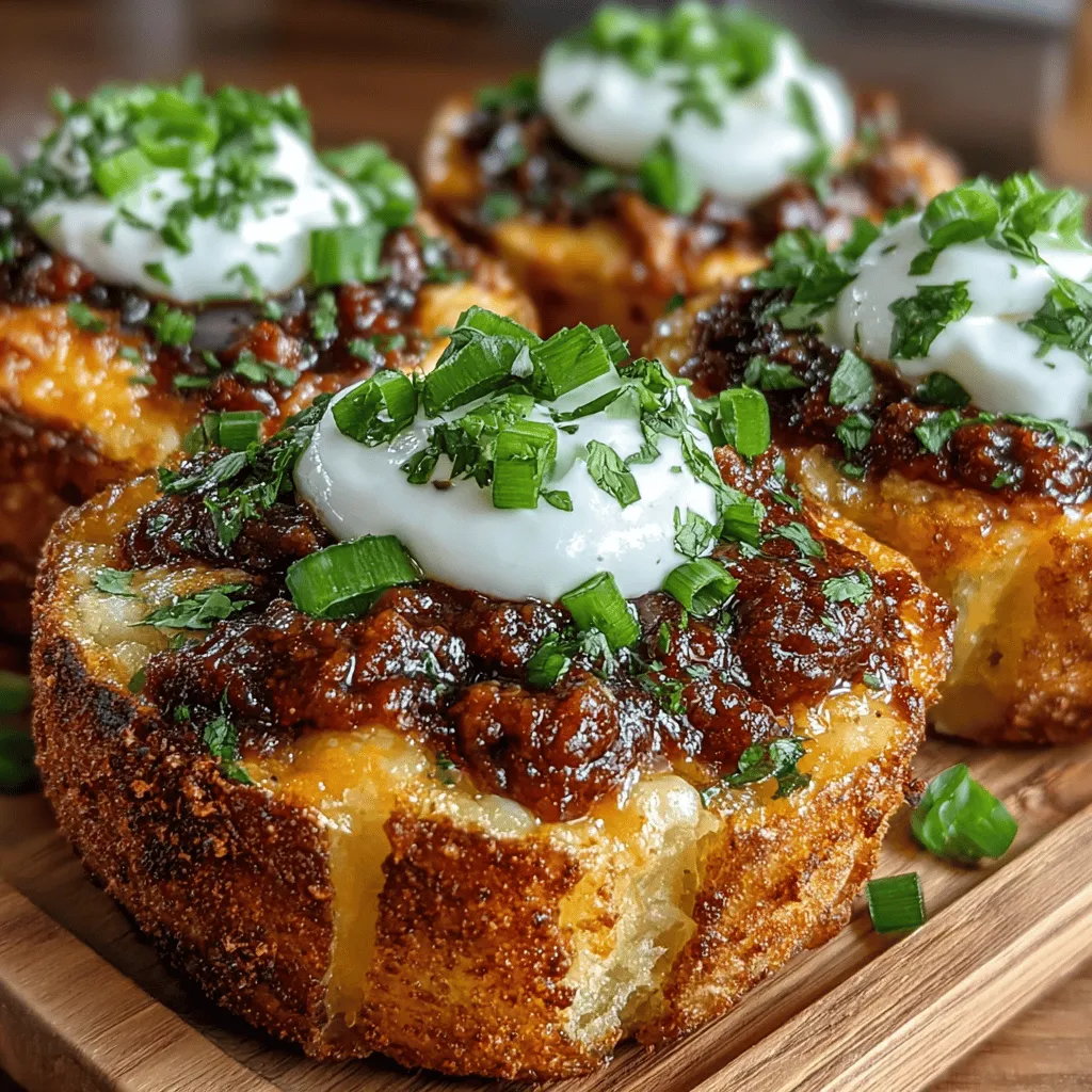 Comfort food often evokes feelings of warmth and nostalgia, transporting us to moments spent with family and friends around the dinner table. Among the myriad of options that fit into this category, Cheesy Chili Baked Potato Bites stand out as a quintessential dish that delivers both satisfaction and flavor. These delightful bites are not just a treat for the taste buds; they encapsulate the essence of comfort food by combining hearty ingredients in a bite-sized format that is perfect for gatherings or cozy family dinners.