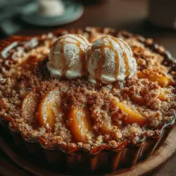 Peach cobbler has deep roots in American cuisine, tracing its origins back to the 19th century. The dish likely emerged from the necessity of using seasonal fruits, particularly peaches, which were abundant in the southern states. Over the years, peach cobbler has evolved, with various regional adaptations reflecting local tastes and available ingredients. In the South, for instance, it is often made with a biscuit-like topping, while other regions may favor a cake-like batter or a crumb topping.