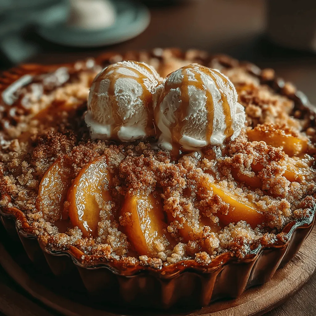 Peach cobbler has deep roots in American cuisine, tracing its origins back to the 19th century. The dish likely emerged from the necessity of using seasonal fruits, particularly peaches, which were abundant in the southern states. Over the years, peach cobbler has evolved, with various regional adaptations reflecting local tastes and available ingredients. In the South, for instance, it is often made with a biscuit-like topping, while other regions may favor a cake-like batter or a crumb topping.