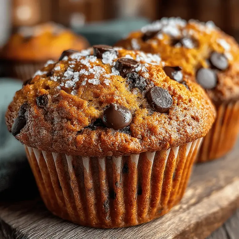 As the crisp autumn air sweeps in and the leaves begin to change, there’s no better way to embrace the season than with the warm, inviting flavors of pumpkin and chocolate. Delightful pumpkin chocolate chip breakfast muffins are the perfect embodiment of fall: they are soft, flavorful, and incredibly versatile. Ideal for breakfast, brunch, or a cozy snack, these muffins combine the spicy essence of pumpkin pie with the sweet indulgence of chocolate.