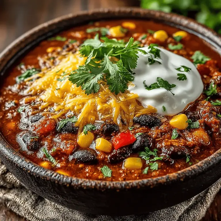 When preparing Pumpkin Spice Chili Delight, the cooking time can significantly influence the dish's overall flavor and texture. A slow simmer of about 1 to 2 hours allows the ingredients to meld beautifully, enhancing the depth of flavor. The longer cooking time breaks down the beans, creating a creamy consistency that pairs perfectly with the pumpkin puree. Conversely, if you're short on time, a quicker cook of around 30-45 minutes can still yield a delicious chili, albeit with slightly less integrated flavors.