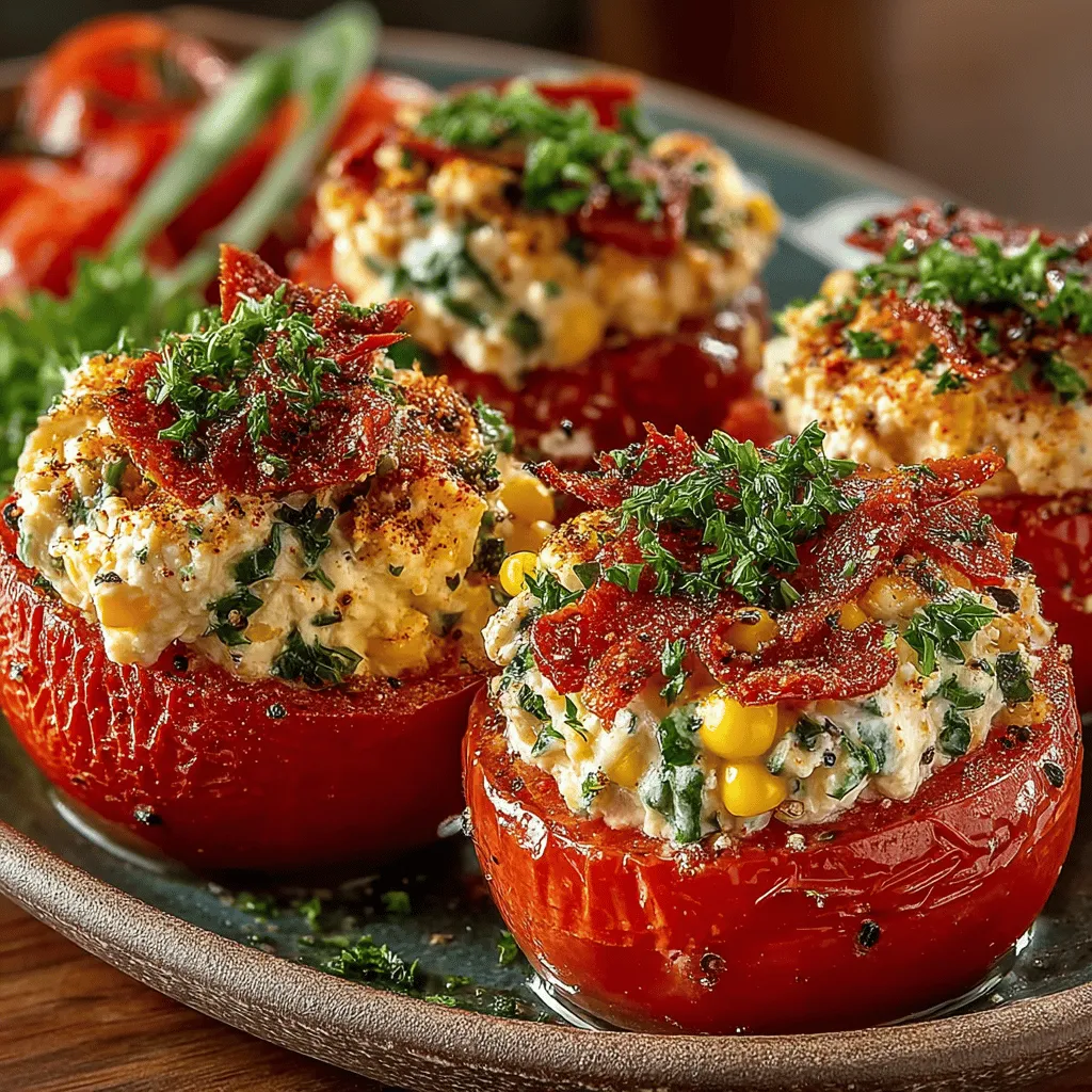 When it comes to creating a dish that is both visually stunning and packed with nutrients, Mini Tuna Salad Stuffed Tomatoes stand out as an exceptional option. These bite-sized delights are not only a treat for the eyes but also a refreshing and healthy choice that can elevate any meal. Whether you're hosting a summer picnic, throwing a casual party, or simply looking for a light lunch, these stuffed tomatoes are versatile enough to fit a variety of occasions.