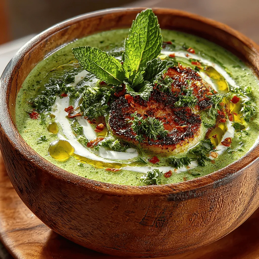 When it comes to comforting and nourishing meals, few dishes can match the allure of a creamy soup. The Creamy Zucchini Bliss Soup is a perfect embodiment of this concept, offering a velvety texture paired with the fresh, vibrant flavors of seasonal zucchini. This delightful recipe showcases the simplicity of using fresh ingredients to create a dish that is not only delicious but also packed with nutrients. With its rich consistency and a hint of aromatic herbs, this soup is bound to become a favorite in your kitchen.