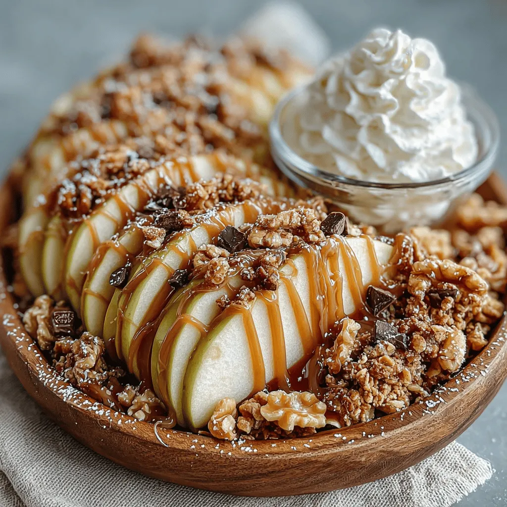 When it comes to satisfying your sweet tooth without straying too far from nutritional goals, the Delightful Sweet Apple Nachos recipe stands out as a delicious solution. This innovative dish combines the crisp, refreshing qualities of apples with a variety of toppings that enhance both flavor and nutrition. Perfect for any time of the day, Sweet Apple Nachos can easily transition from a fun snack for kids to a sophisticated dessert for adults, making them a versatile addition to any menu.