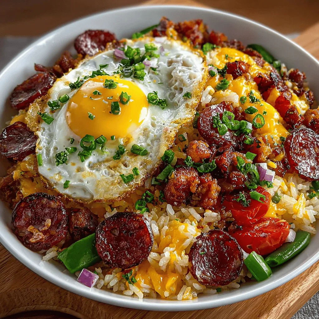 Fried rice has long been a beloved staple in kitchens around the world, celebrated for its versatility and ability to transform leftover ingredients into a satisfying meal. Its popularity continues to rise, with home cooks and professional chefs alike experimenting with various ingredients to create unique flavor profiles. Among these innovative variations, Charcuterie Fried Rice stands out as a delightful fusion of comfort and gourmet sophistication. This dish marries the rich, savory notes of charcuterie with the fluffy texture of jasmine rice, resulting in a culinary experience that is both familiar and exciting.