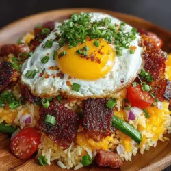 Fried rice has long been a beloved staple in kitchens around the world, celebrated for its versatility and ability to transform leftover ingredients into a satisfying meal. Its popularity continues to rise, with home cooks and professional chefs alike experimenting with various ingredients to create unique flavor profiles. Among these innovative variations, Charcuterie Fried Rice stands out as a delightful fusion of comfort and gourmet sophistication. This dish marries the rich, savory notes of charcuterie with the fluffy texture of jasmine rice, resulting in a culinary experience that is both familiar and exciting.