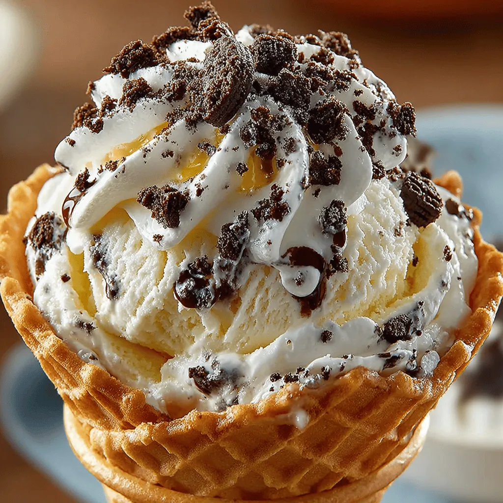Oreo Delight No-Churn Ice Cream Recipe