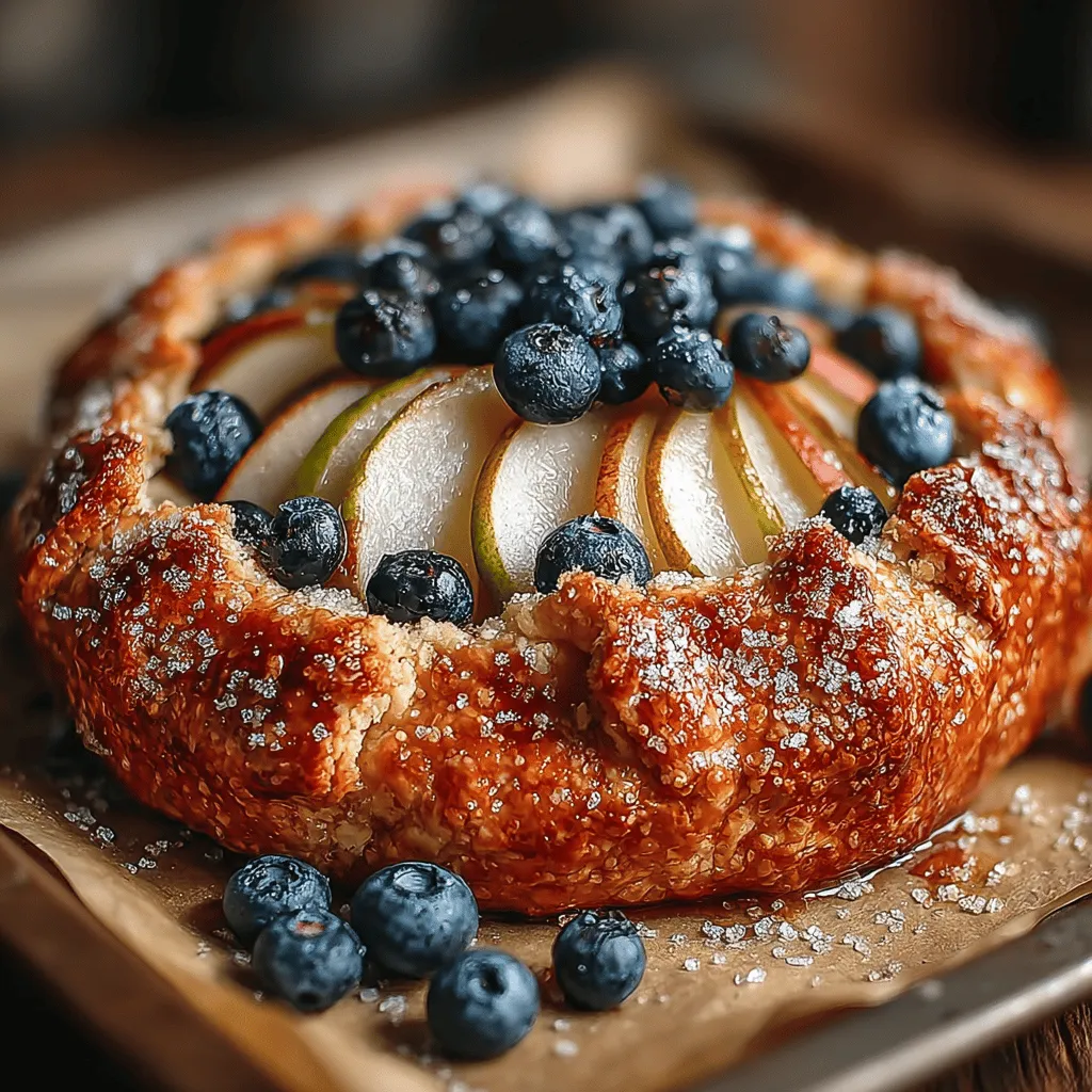 The Pear & Blueberry Galette Delight is a delightful dessert that beautifully marries the sweetness of juicy pears with the vibrant tartness of blueberries, all enveloped in a flaky, buttery crust. This rustic French pastry transcends the traditional pie, offering a casual yet elegant option that is perfect for any occasion. Whether you’re celebrating a seasonal gathering or enjoying a cozy family dinner, this galette not only satisfies your sweet tooth but also serves as a stunning centerpiece for your dessert table. In this article, we will delve into the recipe, providing you with detailed steps from crafting the dough to preparing the mouthwatering filling, ensuring that you can create the perfect galette every time.