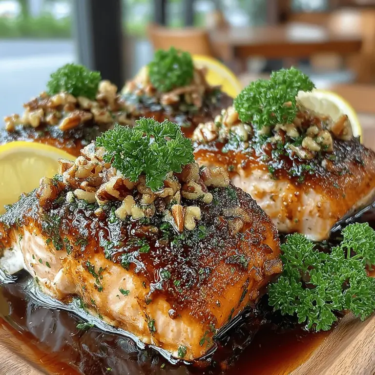 Experience the perfect blend of sweet and savory with our Maple Glazed Pecan Salmon recipe. This dish not only tantalizes the taste buds but also provides a nutritious option for dinner that is both satisfying and easy to prepare. The combination of fresh salmon, maple syrup, and crunchy pecans creates a delightful meal that can impress family and friends alike. In this article, we will explore the ingredients, preparation, and serving suggestions to ensure your culinary experience is successful and enjoyable.