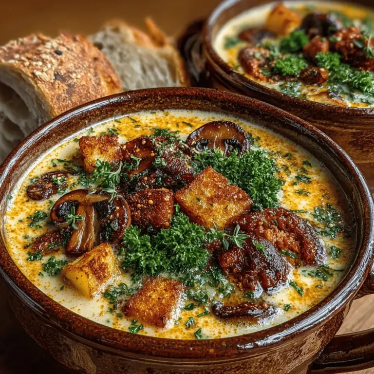 As the leaves begin to turn and the air takes on a crispness that signals the arrival of autumn, there’s nothing quite like a bowl of warm soup to evoke that cozy feeling of the season. One dish that perfectly encapsulates the essence of fall is Mushroom and Thyme Cream Soup. This delightful recipe combines the rich, earthy flavors of mixed mushrooms with the aromatic freshness of thyme, resulting in a creamy and comforting dish that is perfect for chilly evenings.
