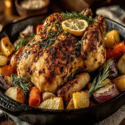 Roast chicken has long held a cherished place in the hearts and homes of families around the world. It is more than just a meal; it symbolizes warmth, comfort, and the joy of gathering with loved ones. As the leaves turn and the air becomes crisp, the aroma of a perfectly roasted chicken filling the kitchen evokes memories of family dinners and seasonal celebrations. This is where the "Harvest Harmony Roast Chicken" comes into play—a delectable dish that embodies the spirit of autumn with its vibrant flavors and comforting textures.