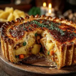 Comfort food holds a special place in the hearts of many. It evokes feelings of nostalgia, warmth, and security, often reminding us of cherished moments spent around the dining table with family and friends. Among the many comforting dishes that grace our tables, Chicken Pot Pie stands out as a quintessential favorite. This dish, rich in history and flavor, combines tender chicken, vibrant vegetables, and a creamy sauce, all enveloped in a flaky, golden crust. It’s not just a meal; it’s a hug in a dish, perfect for those cold evenings or when you simply need a little extra comfort.