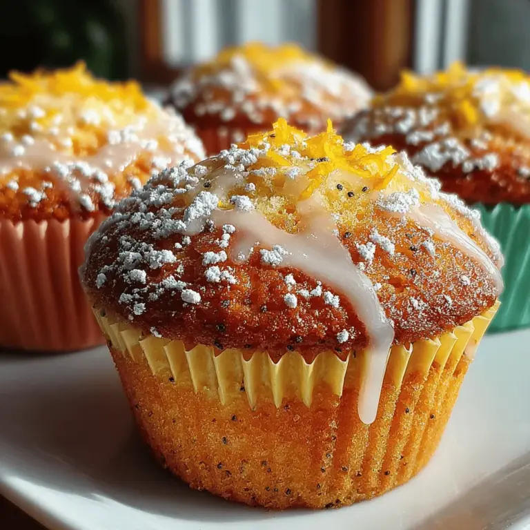 Muffins have long held a beloved spot in the hearts (and stomachs) of breakfast enthusiasts and snack aficionados alike. Their versatility is unmatched; whether enjoyed fresh out of the oven or as a quick grab-and-go option, muffins can be sweet, savory, or a delightful combination of both. Among the myriad of muffin varieties, Zesty Lemon Poppy Seed Muffins stand out, captivating taste buds with their unique flavor profile. The bright, tangy notes of lemon harmoniously blend with the nutty crunch of poppy seeds, creating a refreshing treat that’s perfect for any time of day.
