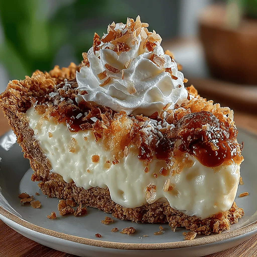 Tropical Bliss Coconut Cream Pie Recipe