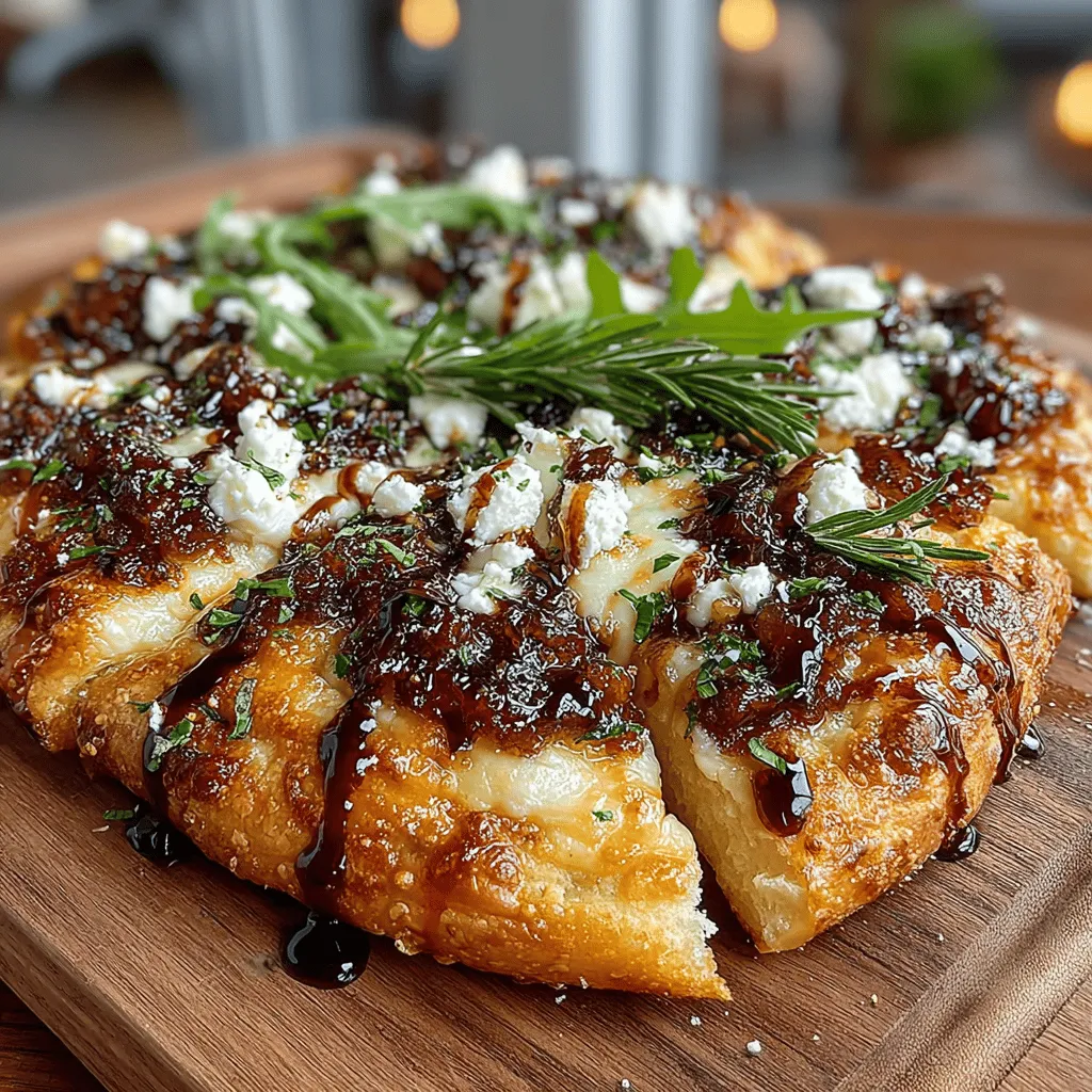 In recent years, the world of pizza has expanded beyond traditional toppings, inviting culinary enthusiasts to experiment with flavors that blend sweet and savory elements. As palates evolve, unconventional pizza toppings are becoming increasingly popular, allowing home cooks and chefs alike to unleash their creativity in the kitchen. One such innovative creation is the Fig Jam Delight Pizza, a delightful medley that harmonizes the sweetness of fig jam with the richness of cheese, complemented by aromatic herbs. This unique pizza offers not only an exciting twist on the classic dish but also a simple preparation method, making it perfect for gatherings, special occasions, or a cozy night in.