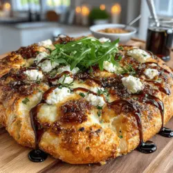 Fig Jam Delight Pizza Recipe