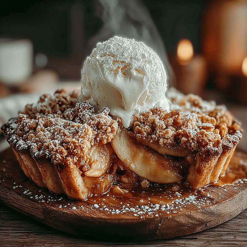 Simple & Scrumptious Apple Crisp with Oat Topping