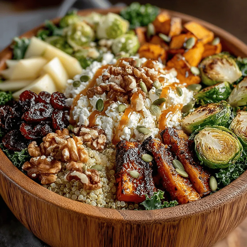 In recent years, Buddha bowls have surged in popularity, becoming a staple in health-conscious kitchens and trendy restaurants alike. These vibrant, nourishing dishes typically consist of a variety of ingredients arranged in a single bowl, offering a harmonious balance of flavors, textures, and nutrients. The Autumn Harvest Buddha Bowl is a perfect representation of this trend, showcasing the rich, warm flavors of the fall season through a colorful medley of fresh ingredients.