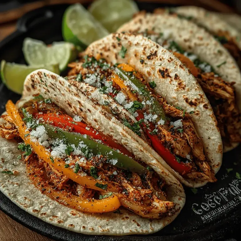 In the realm of quick and flavorful weeknight dinners, few dishes can rival the charm of fajitas. The Sizzling Sheet Pan Fajita Chicken recipe combines the ease of a one-pan meal with the vibrant flavors of marinated chicken and colorful vegetables. This dish not only simplifies the cooking process but also enhances the dining experience with its visually appealing presentation and tantalizing aromas. Whether you’re a busy parent juggling work and family, or someone seeking a delicious meal that requires minimal cleanup, this recipe is designed to meet your needs.
